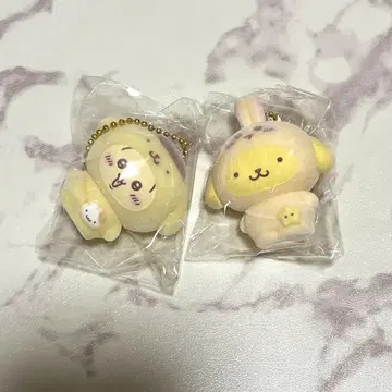 치이카와 산리오 플로키 마스코트 참 폼폼푸딩 토끼