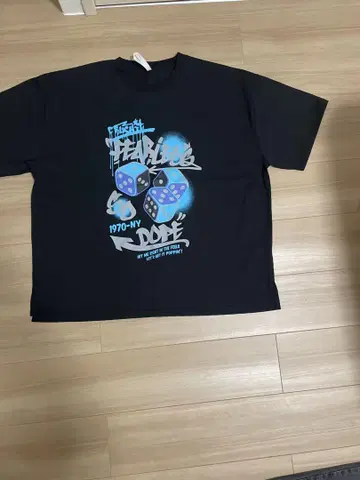밴딩 블랙 티셔츠 XL