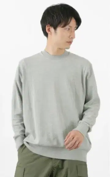 새상품 Gicipi 지치피 긴팔 스웨터 5 XL 상당 그레이