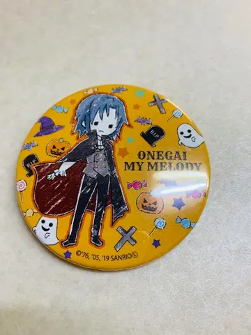 히가시 케이이치 오네가이 마이멜로디 블라인드 캔뱃지 그래프 아트 할로윈