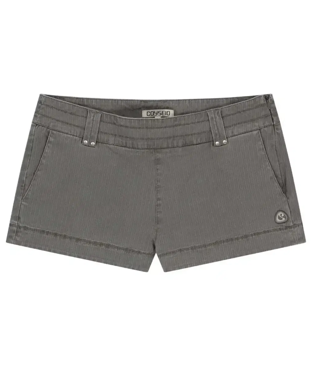 coyseio stud shorts cocoa