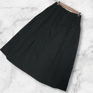 마가렛 호웰 [M] 린넨 롱 벌룬 플레어 스커트