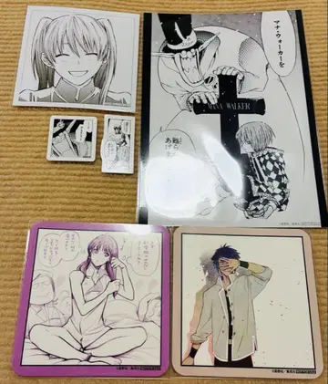 D.Gray-man D그레이 THE 캐릭터 카페 혜택 브로마이드 코스터