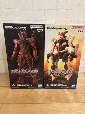 Gundam 지크 액스 빨간색 건담 제한 기계 돌파 피규어 2개 세트