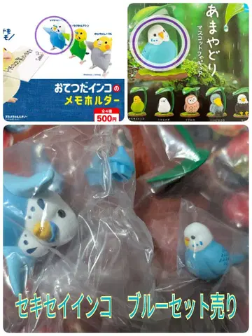 오테츠다 잉꼬 아마야도리 세키세이 잉꼬 블루 세트
