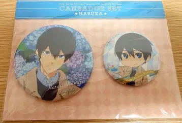 Free! 마츠오카 린 Link up smile! Birthday 캔뱃지