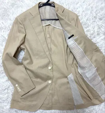 TOMORROWLAND 린넨 테일러드 자켓 Size 48 썸머