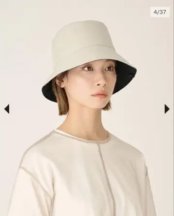 선배리어 100 버킷 햇 아이보리 M