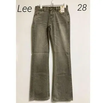 0253 Lee 리 택 포함 새상품 그레이 부츠 컷 데님 28