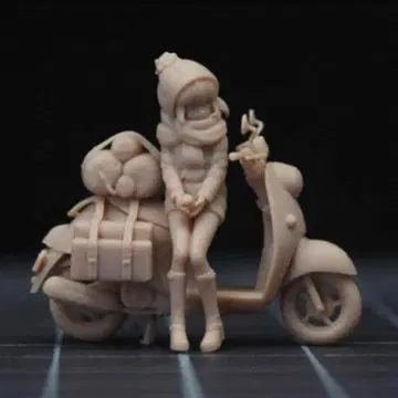 1/64 피규어 시마 린 세트 디오라마 미니카 레진 키트