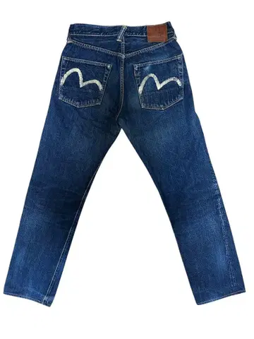 에비수 EVISU lot.2001 W30L35 화이트 갈매기