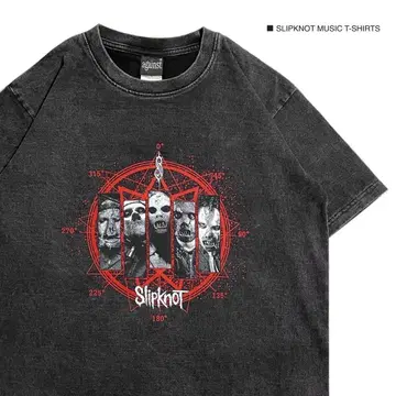 Slipknot 슬립낫 L 사이즈 반팔 티셔츠 메탈 밴딩 티셔츠