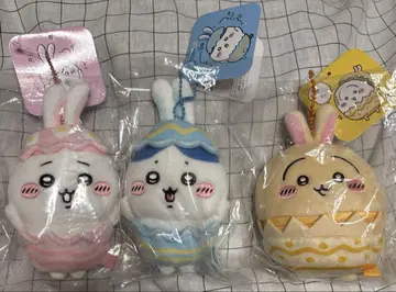 이제 곧 부활절 마스코트 치이카와 하치와레 토끼 3개 세트 새상품
