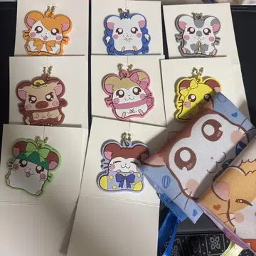 햄타로 러버 키링 컴프 세트