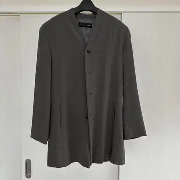 요건 레일 자켓 그레이