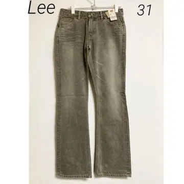 0256 Lee 리 택 포함 새상품 그레이 부츠 컷 데님 31