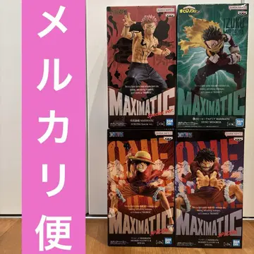 MAXIMATIC 피규어 묶음 판매 미도리야 이즈쿠 루피 스쿠나