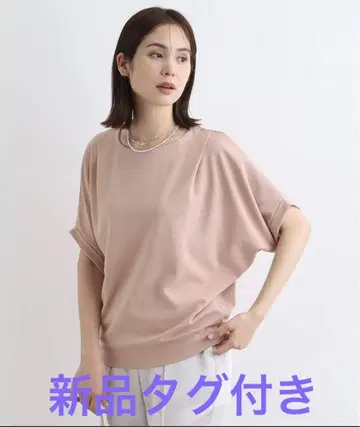 세탁 가능/UV 케어] 돌먼 슬리브 형태 상의 택 포함 새상품