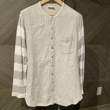 HAI SPORTING GEAR 절개 밴드 카라 셔츠 sizeM