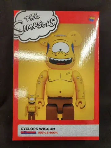 MEDICOMTOY 베어브릭 CYCLOPS WIGGUM 100+400%