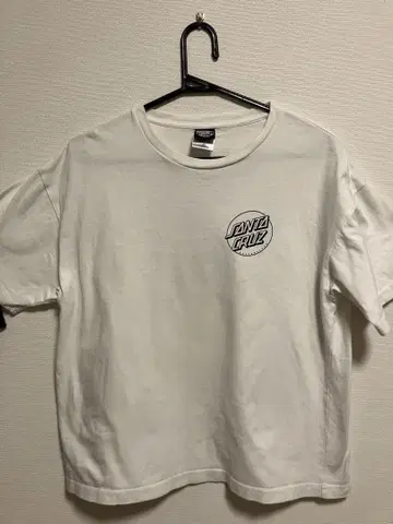 SANTA CRUZ 화이트 티셔츠 사이즈 160cm