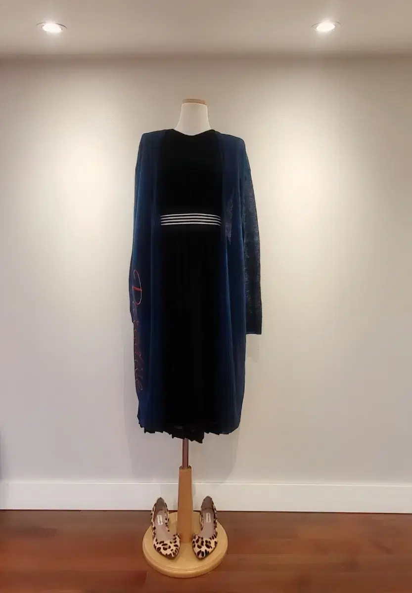 BENETTON Linen Long Cardigan (F)