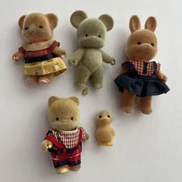 실바니안 패밀리 인형 세트 3년 2조