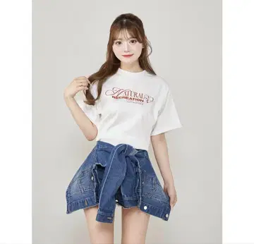 다리치 NATURAL RECREATION 티셔츠 티셔츠 화이트