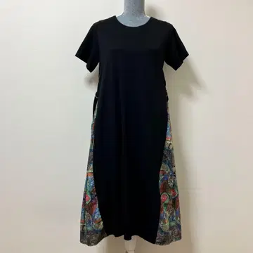 디즈니 프린세스 콜라보 그라니프 미녀와 야수 벨 패턴 원피스 여름