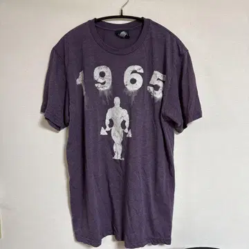 GOLD'S GYM 1965 티셔츠 L 퍼플