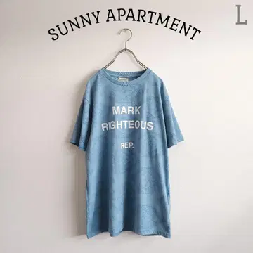 Sunny 아파트 반팔 티셔츠 에스닉 영문 L