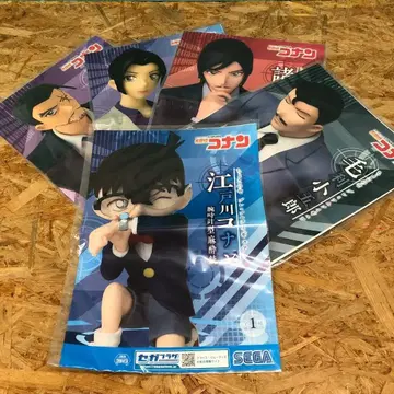 P2945 명탐정 코난 피규어 포스터 묶음 판매 [미개봉]
