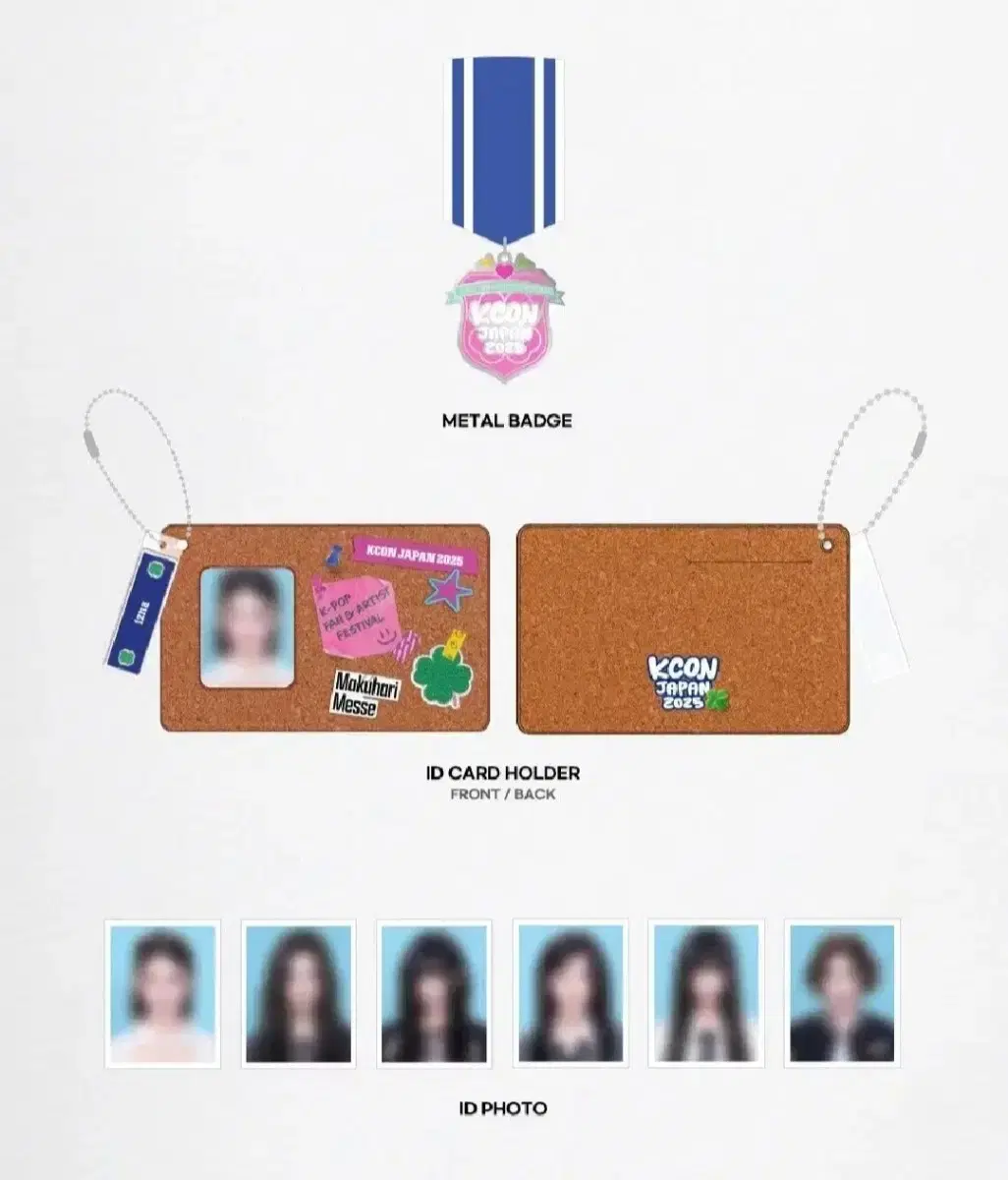 Unique item)) Izuna KCON Japan md photo badge photo holder Aespa Ive boynextdoor