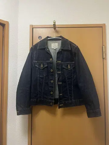 다크 블루 데님 자켓