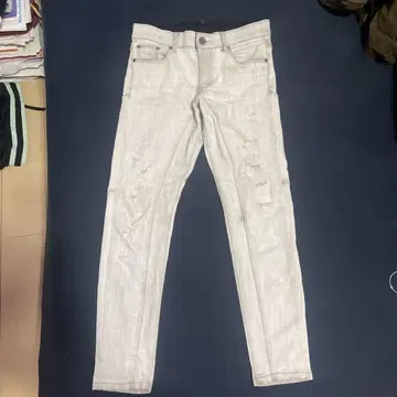 REGT 화이트 스키니 청바지 아담스 저글러