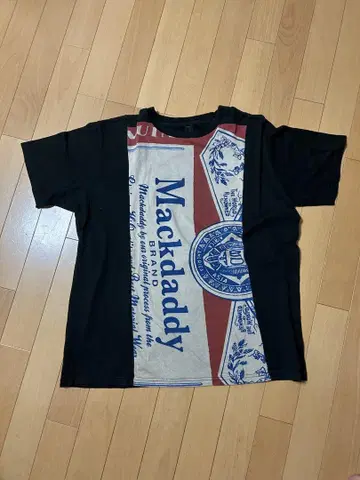 Mackdaddy 그래픽 티셔츠 L/XL