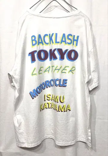 백 러쉬 KLEVAY PAPER SIGNS 콜라보 티셔츠 BACKLASH