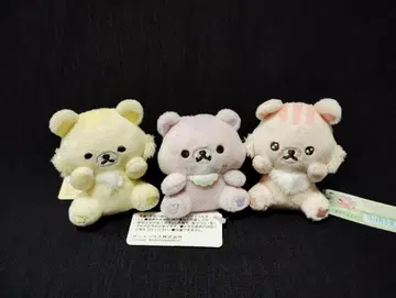 리락쿠마 테노리 봉제 인형 제비꽃 코리스 사쿠라 코리스 레몬 코리스