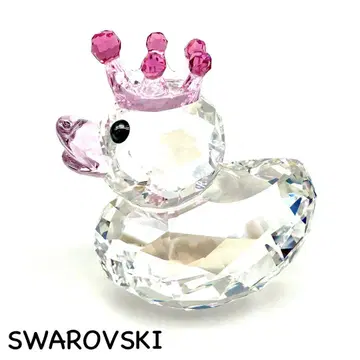 SWAROVSKI 해피 덕 프린세스 피규어 오리 입상