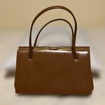 브라운 핸드백 앤티크 디자인 영국제