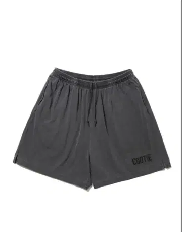 쿠티 피그먼트 염색 제리 소재 편안한 쇼츠