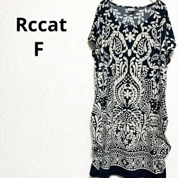Rccat Rccat 다마스크풍 에스닉 클래시컬 튜닉