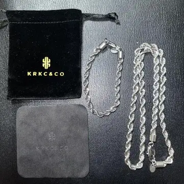 KRKC&CO 목걸이 팔찌