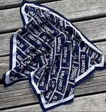 wake. sapporo bandana min-nano 반다나