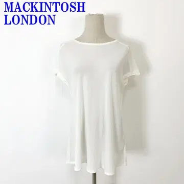 매킨토시 런던 반팔 티셔츠 화이트 폴리에스테르 38 C3416
