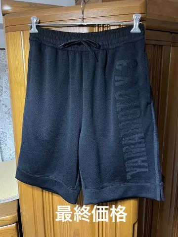 Y-3 하프 팬츠 블랙 새상품급