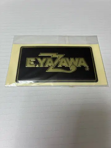 야자와 에이요시 포팅 스티커 골드