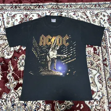 [레어] 90년대 AC/DC 티셔츠 allsport 택 M 사이즈