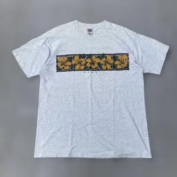 90s 빈티지 프룻 오브 더 룸 티셔츠 꽃무늬 구제 의류