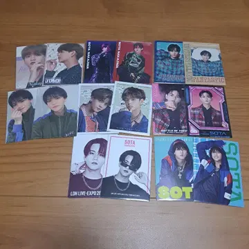 FANTASTICS 나카지마 소우타 포토 카드 트레이딩 카드 묶음 판매